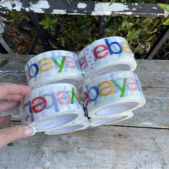 eBay packing tape 8 rolls new - Picture 4 of 5